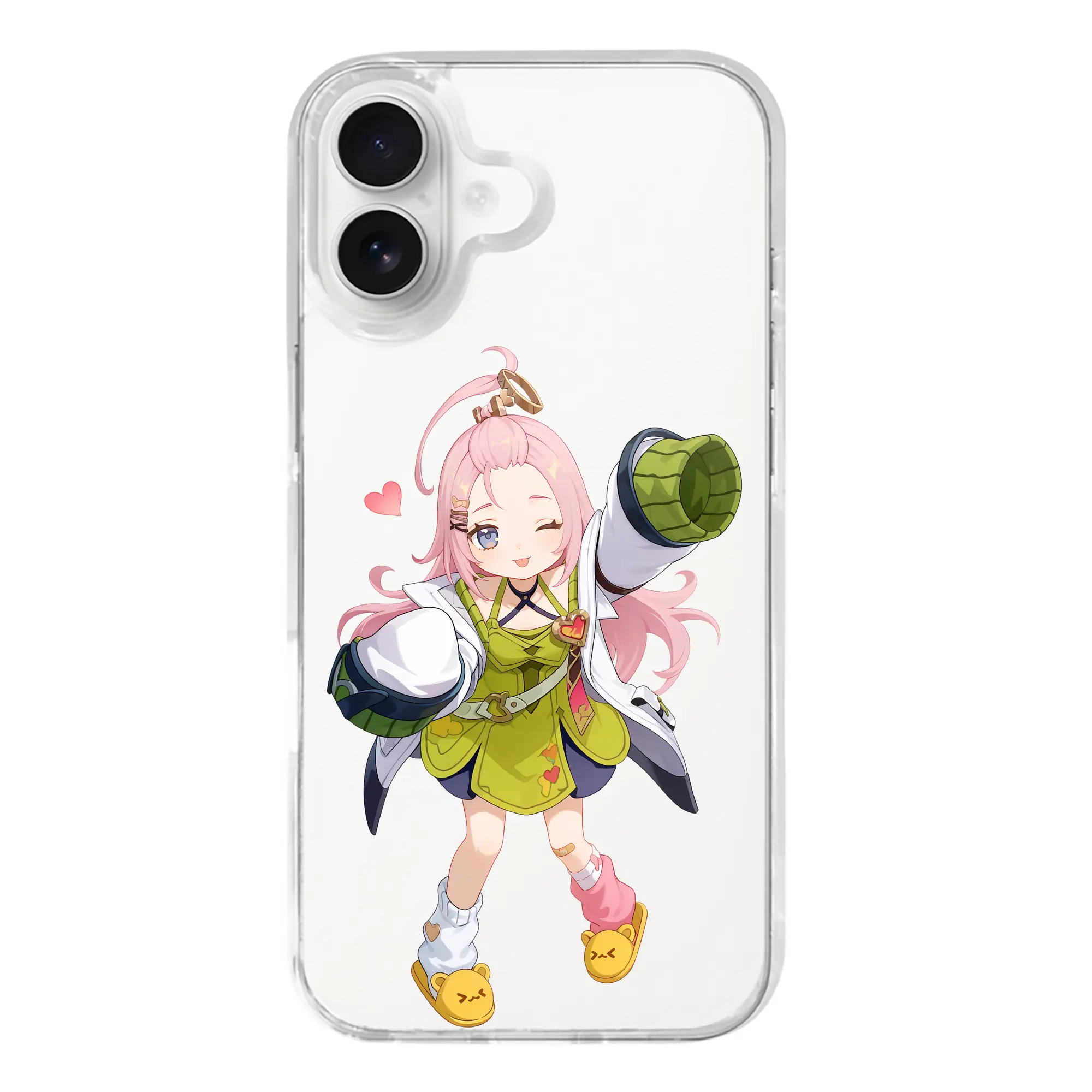 原 神 グッズ アイノ - iPhone 17シリーズ 透明スマホケース – 薄型・耐衝撃・精密フィット保護カバー